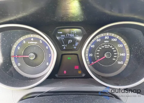 2013 Hyundai Elantra Gls z USA, uszkodzony, nr VIN KMHDH4AE7DU748508